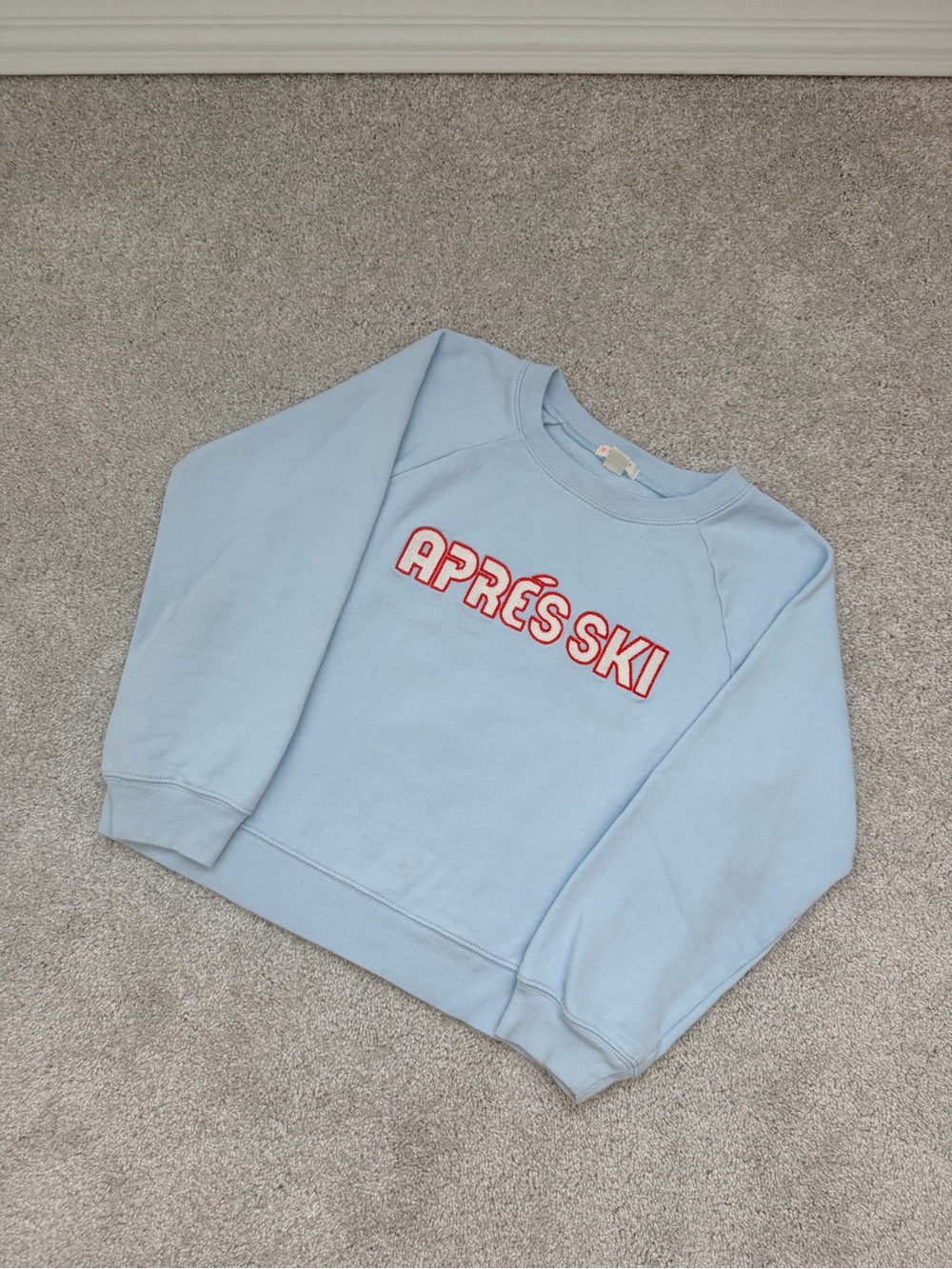 Crewcuts by J. Crew Girls “Apres Ski” Pullover, size M, 8/9
